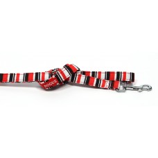 Dogue Lead Red Stripes