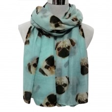 Pug Wrap-Sky Blue